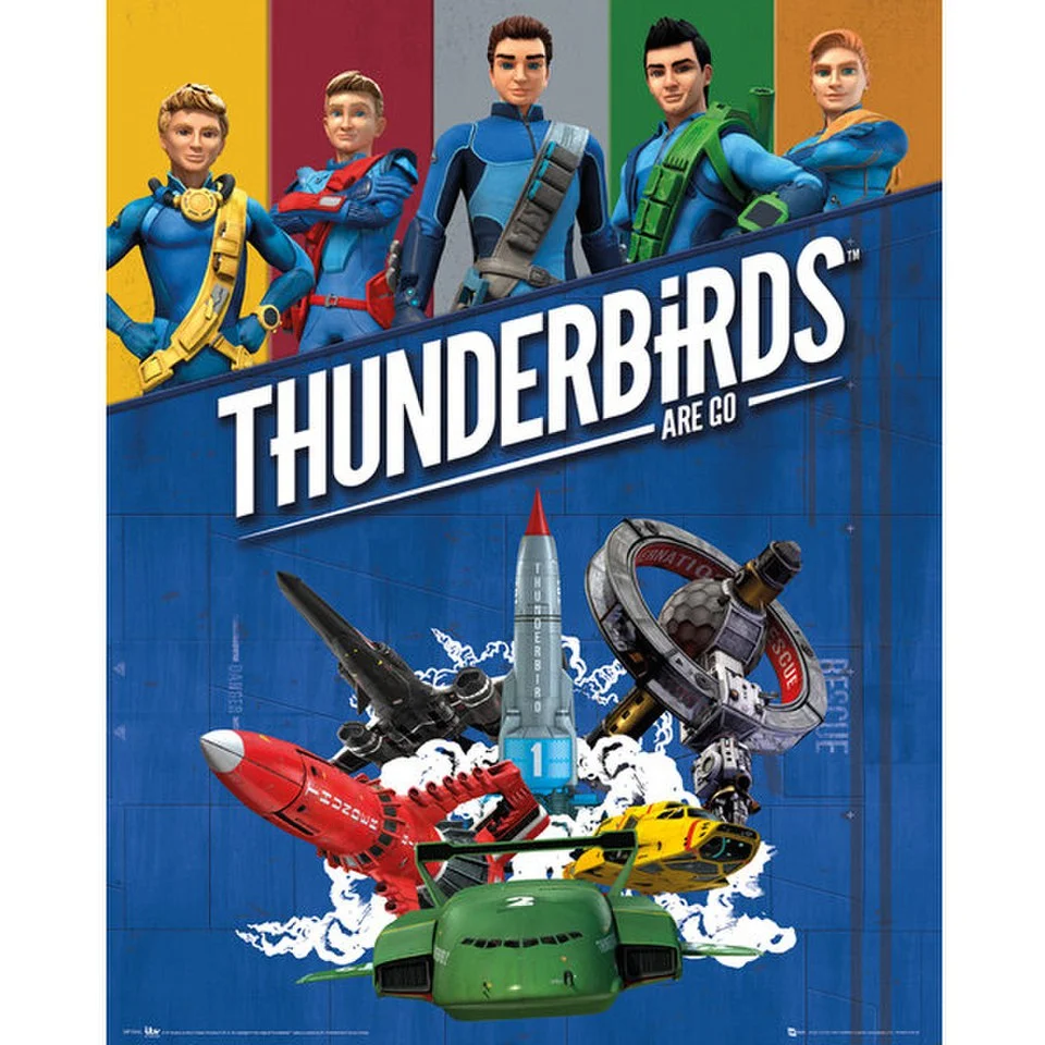 Thunderbirds Are Go - Mini Poster - 40 x 50cm Image 1