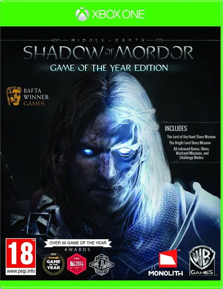 Middle Earth: Shadow Of Mordor - Game of the Year Edition Image 1