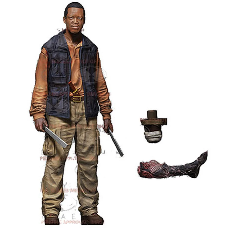 The Walking Dead Series 8 Bob Stookey 8 Inch Action Figure Image 1