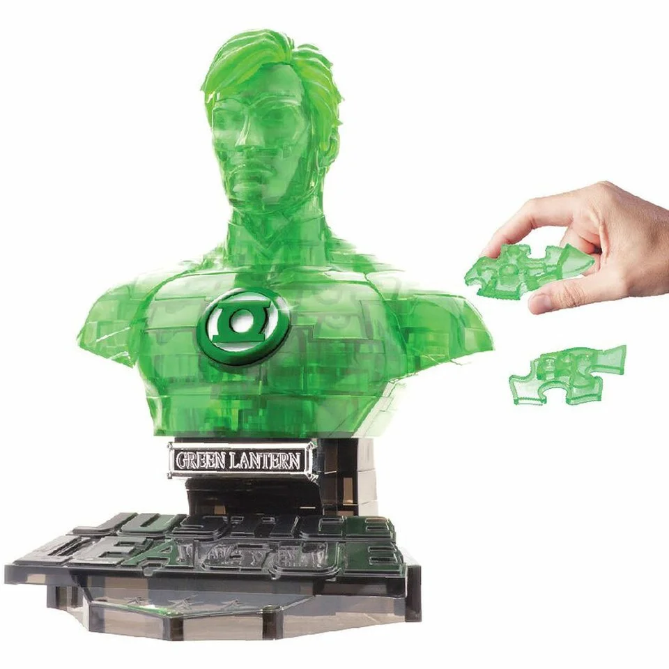 DC Comics Green Lantern Clear 72 Piece 3D Jigsaw Puzzle Image 1