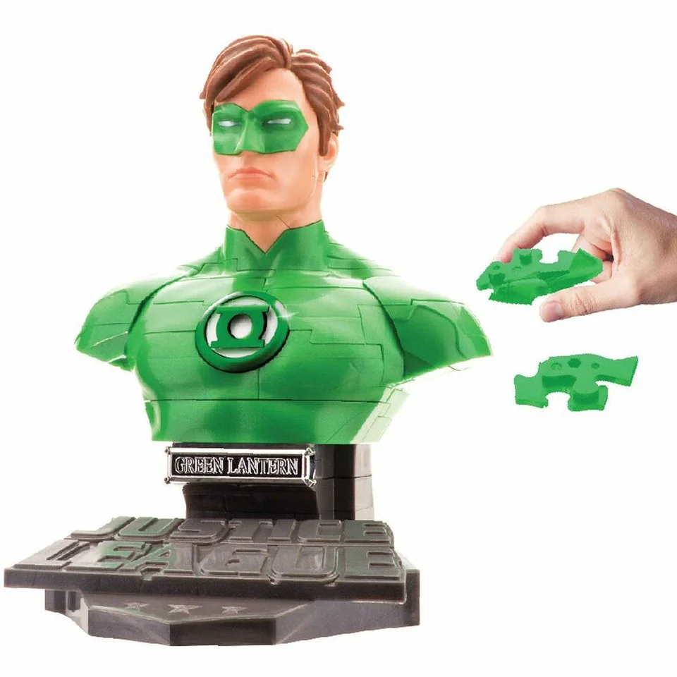 DC Comics Green Lantern Solid 72 Piece 3D Jigsaw Puzzle Image 1