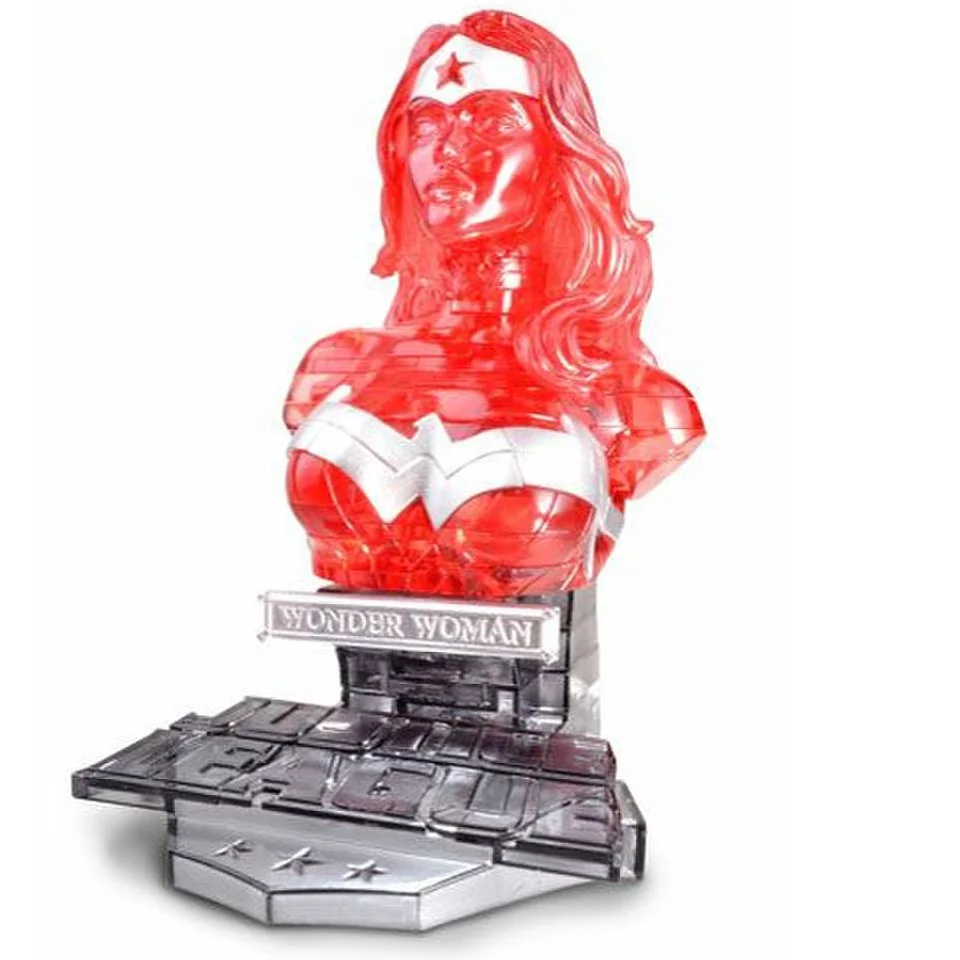 DC Comics Wonder Woman Clear 72 Piece 3D Jigsaw Puzzle Image 1