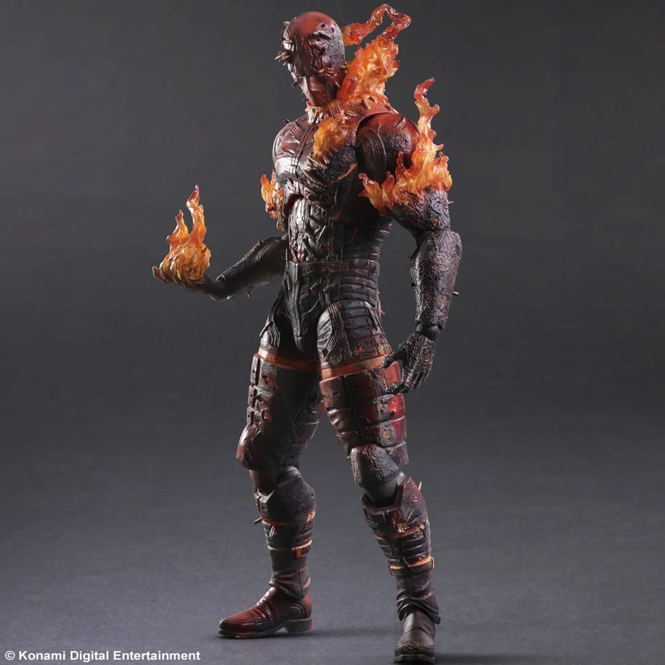 Square Enix Metal Gear Solid V The Phantom Pain Man on Fire Play Arts Kai Variant 12 Inch Figure Image 1