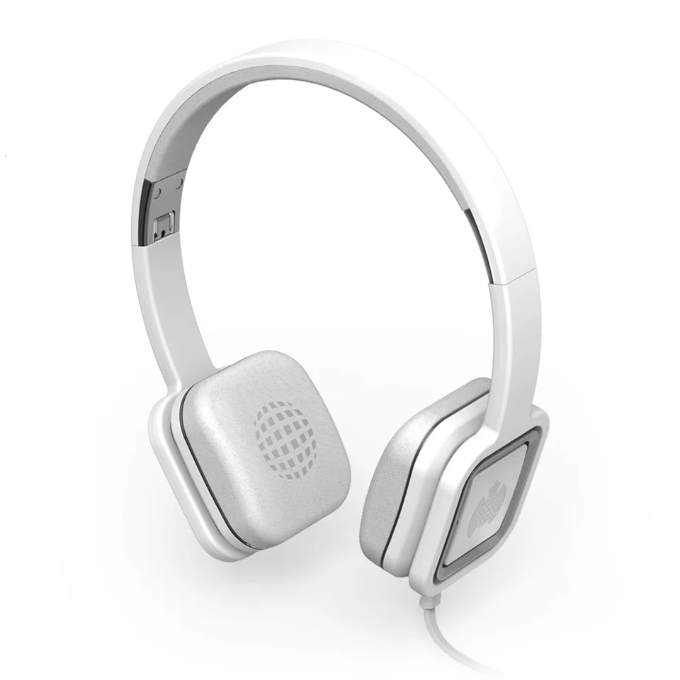 Ministry of Sound Audio On, On Ear Headphones - White and Gun Metal Image 1