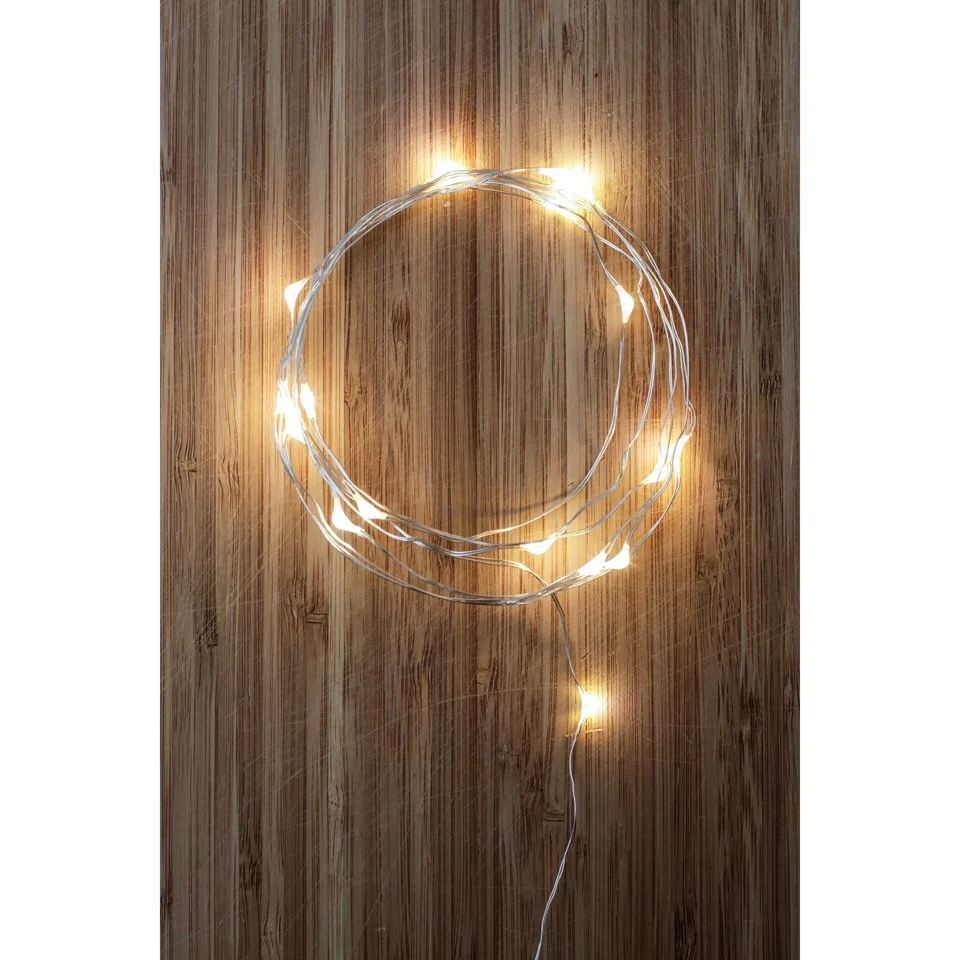 Silver String Lights Image 1