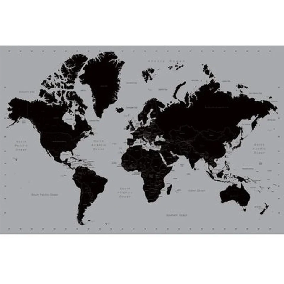 World Map - 24 x 36 Inches Maxi Poster Image 1