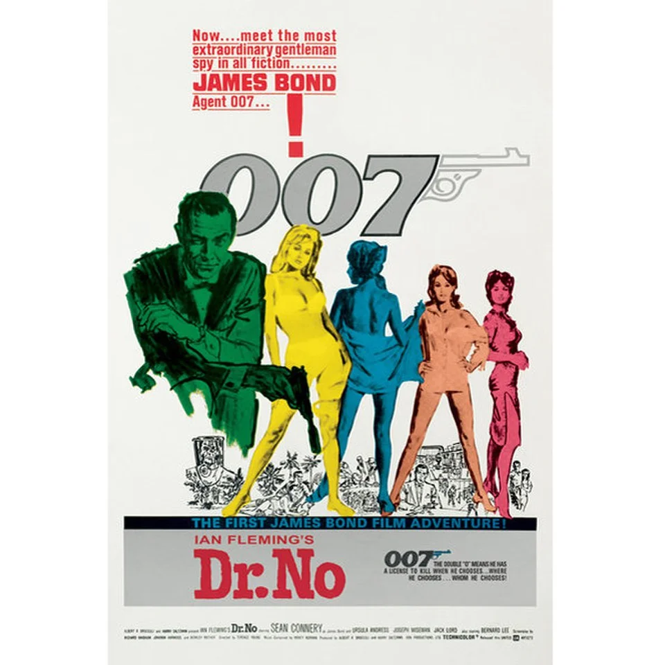 James Bond Dr No - 24 x 36 Inches Maxi Poster Image 1