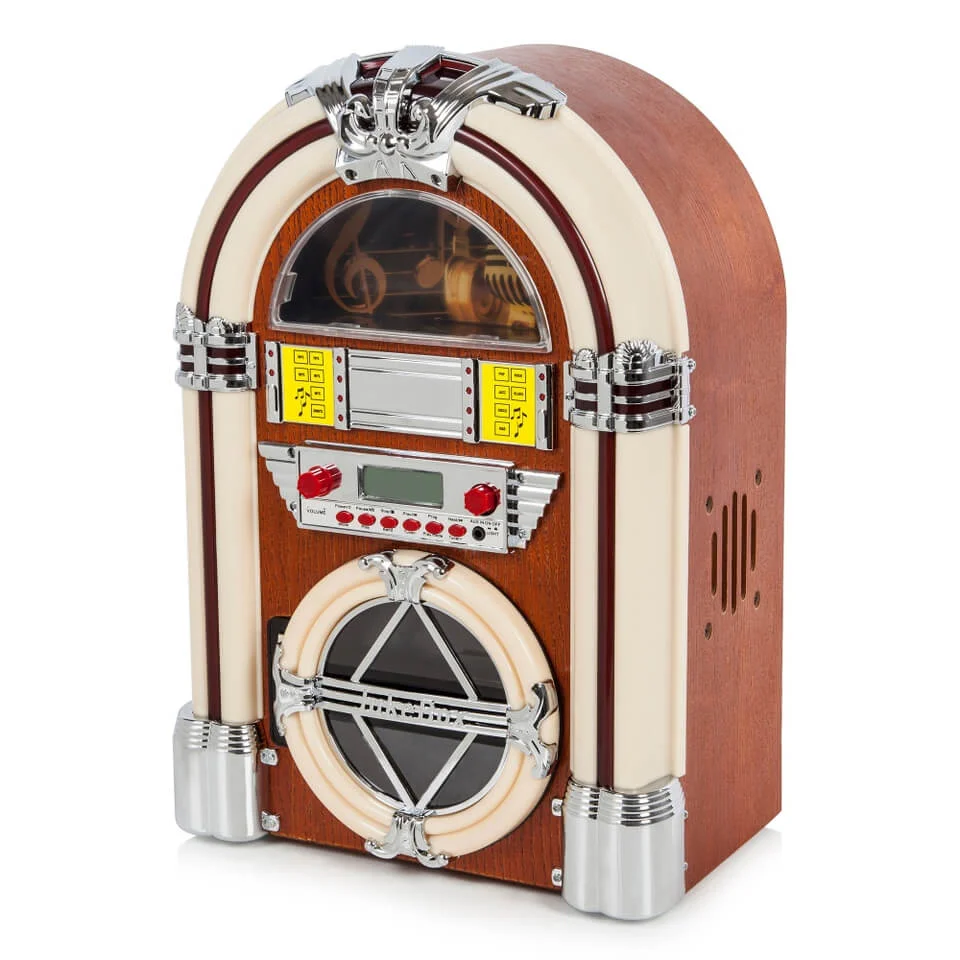 iTek Bluetooth CD Jukebox - Brown Image 1