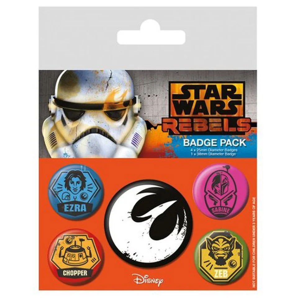 Star Wars Rebels - Badge Pack Image 1