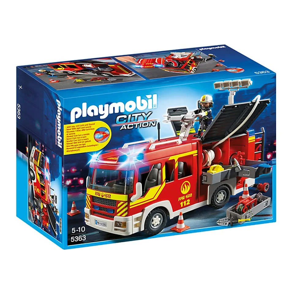Playmobil Fire Engine (5363) Image 1