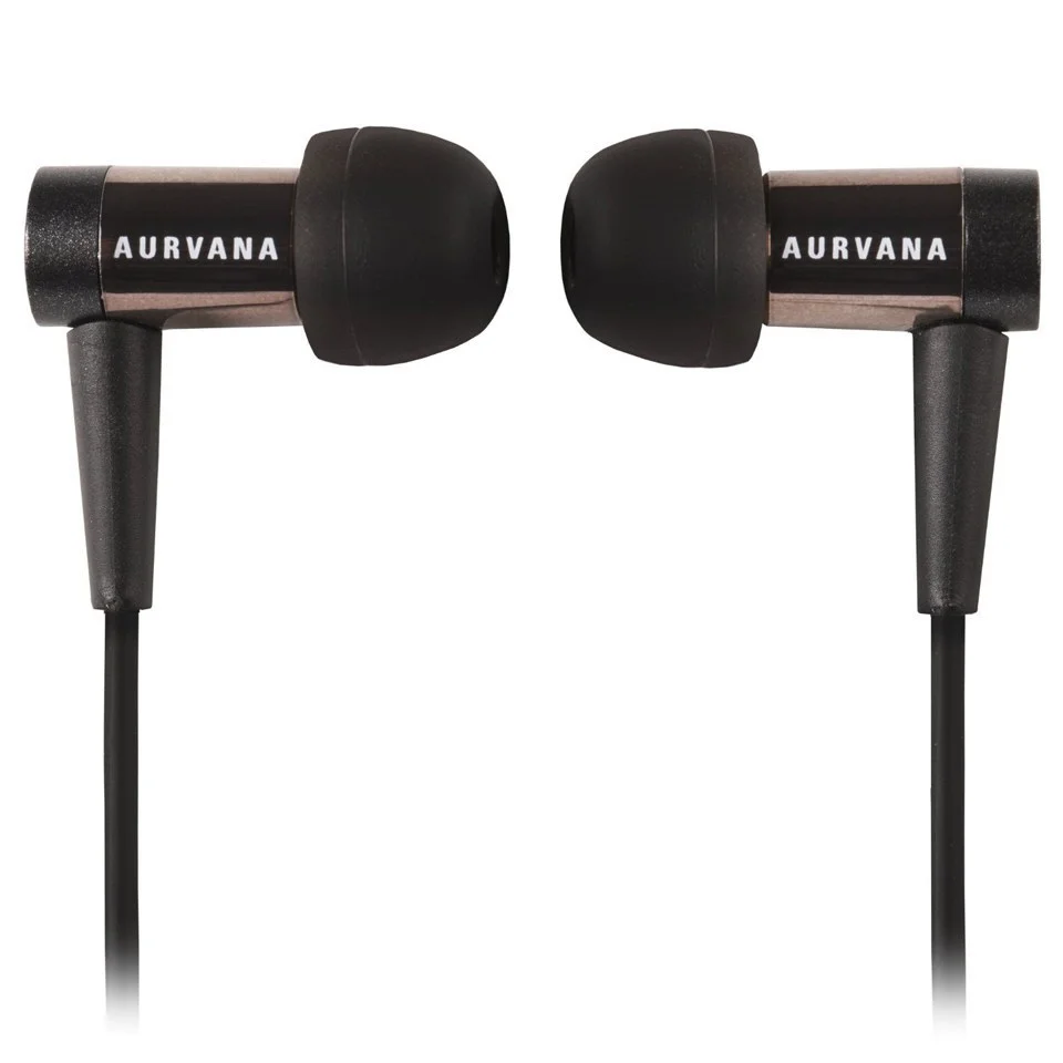 Creative Aurvana In-Ear3 Plus Noise Isolating Earphones with In-Line Mic - Silver Image 1