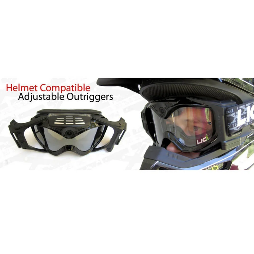 Liquid Image XSC - 384 Xtreme All Sport HD Camera and Camcorder Goggles with LCD Screen - Black