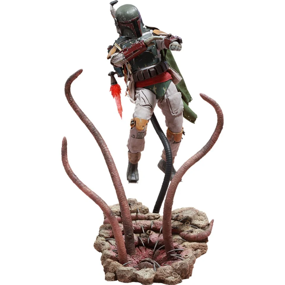 Hot Toys Star Wars Return Of The Jedi Boba Fett Deluxe Version 1:6 Scale Figure Image 1