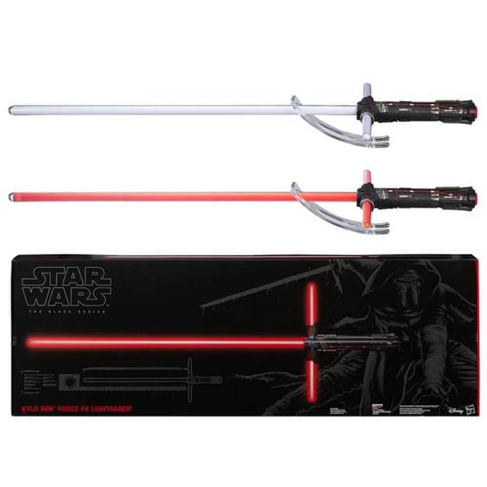Hasbro Star Wars The Force Awakens Kylo Ren FX Deluxe Lightsaber Image 1