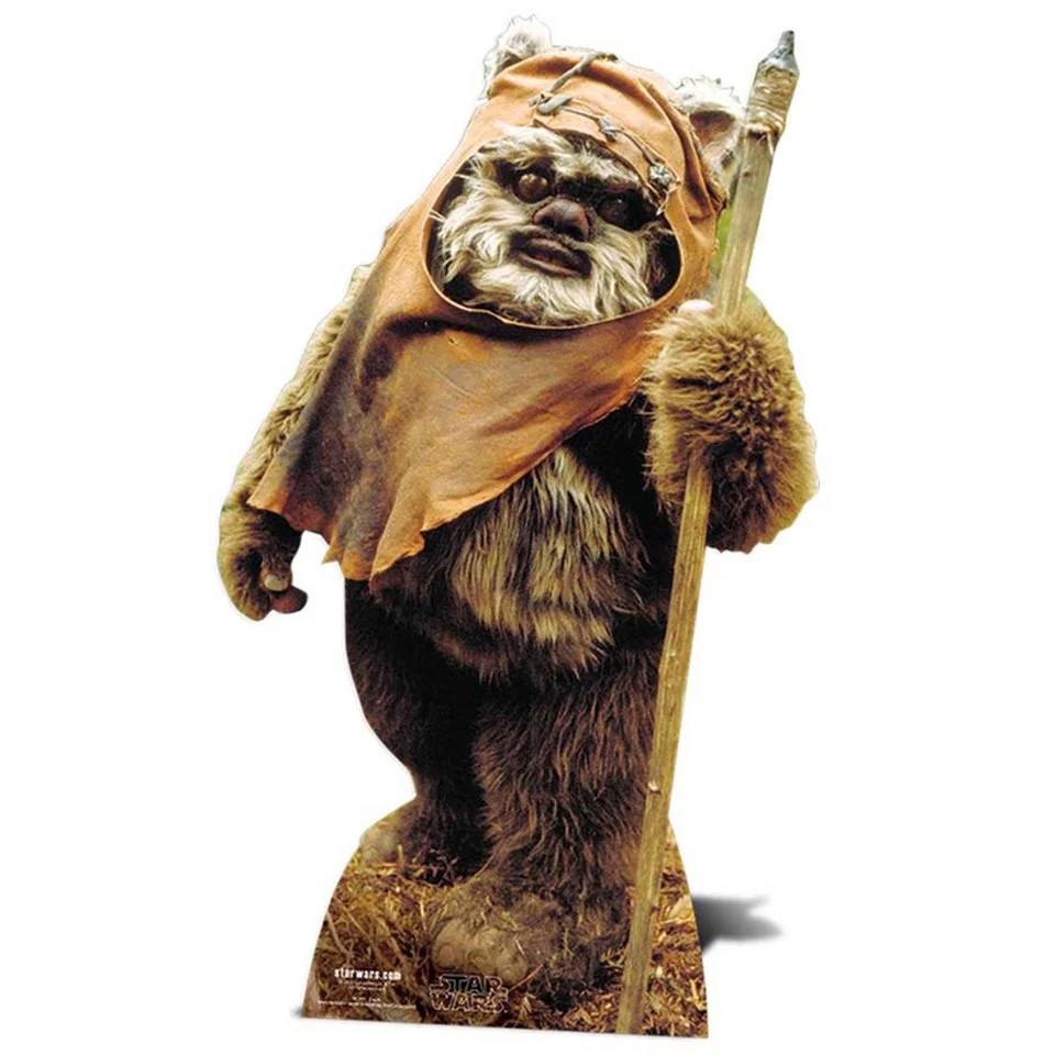 Star Wars Wicket Ewok Cut Out Image 1