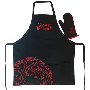 Game of Thrones Targaryen Apron with Oven Mitt