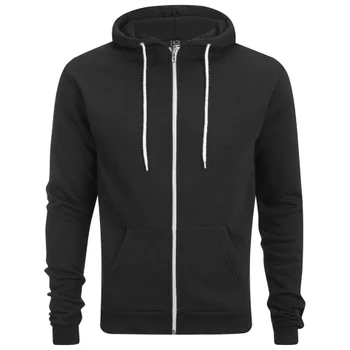 Soul Star Men's Berkley Zip Through Hoody - Black