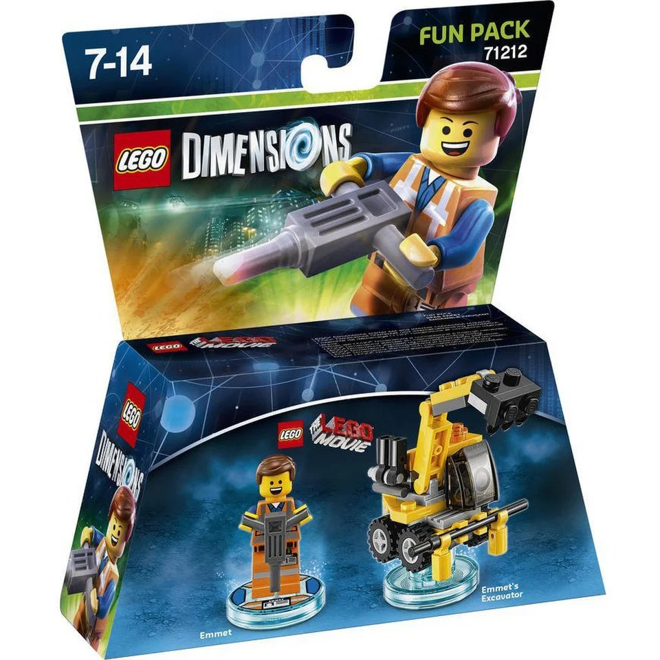LEGO Dimensions, LEGO Movie, Emmet Fun Pack Image 1