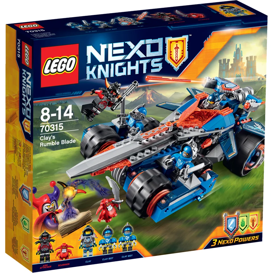 LEGO Nexo Knights: Clay's Rumble Blade (70315) Image 1