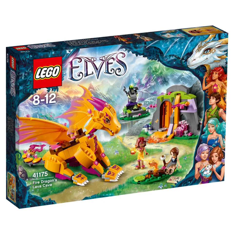 LEGO Elves: Fire Dragon's Lava Cave (41175) Image 1