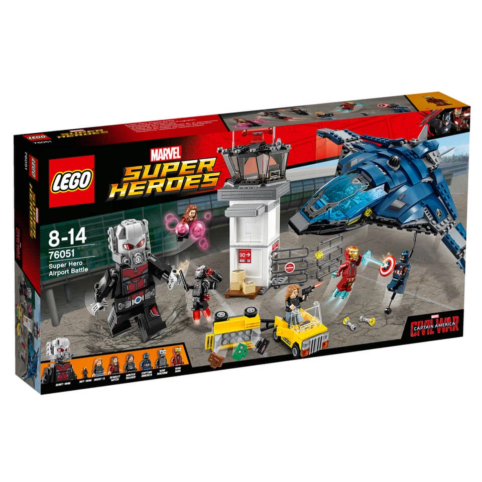LEGO Marvel Super Heroes: Captain America Civil War Super Hero Airport Battle (76051) Image 1