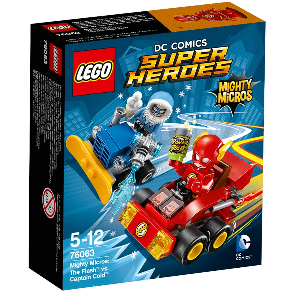 LEGO DC Vs. Marvel Mighty Micros: The Flash Vs. Captain Cold (76063) Image 1