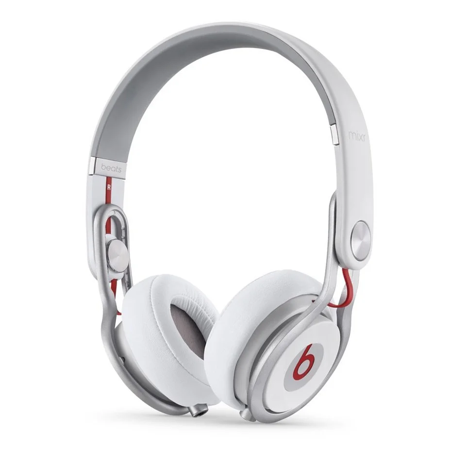 Beats by Dr. Dre: Mixr On-Ear Headphones - White Image 1