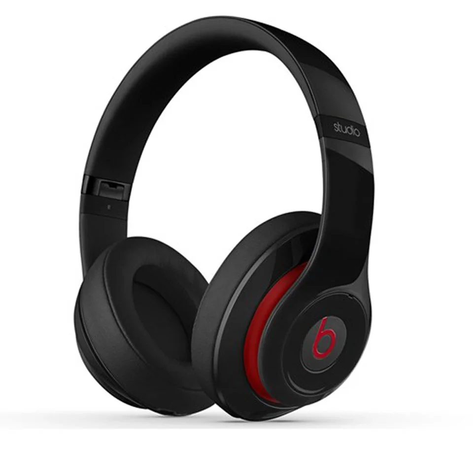 Beats by Dr. Dre Studio 2 Over-Ear Headphones - Black/Red Trim Image 1
