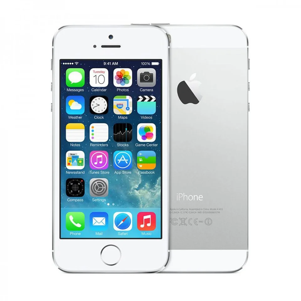 Apple iPhone 5s 16GB Sim Free Smartphone - Silver Image 1