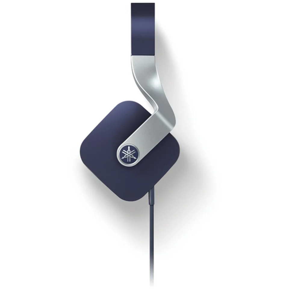 Yamaha HPH-M82 On Ear Headphones, Including Mic & In-line Remote - Blue Image 1