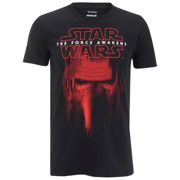 Star Wars Men's Kylo Ren Mask T-Shirt - Black