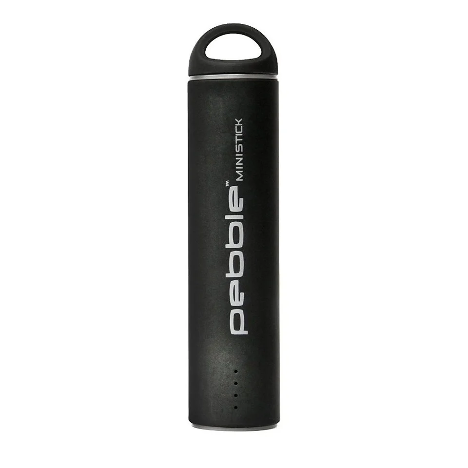 Veho VPP-101-BL Pebble Ministick 1800mah Emergency Portable Power Bank - Black Image 1