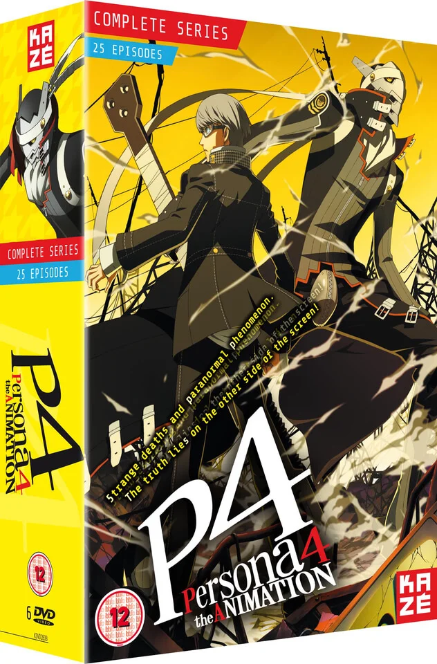 Persona 4 The Animation - Complete Season Box Set - Episodes 1-25