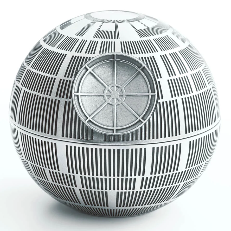 Royal Selangor Star Wars Death Star Pewter Trinket Box Image 1