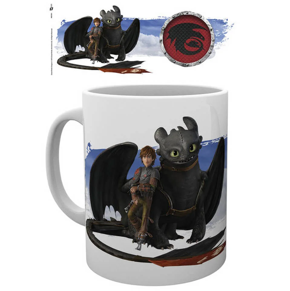 How To Train Your Dragon Hiccup And Toothless - Mug Image 1
