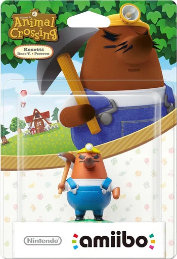 amiibo Animal Crossing Resetti