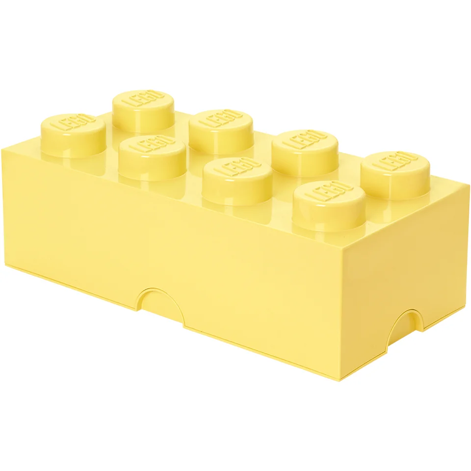 LEGO Storage Brick 8 - Cool Yellow Image 1