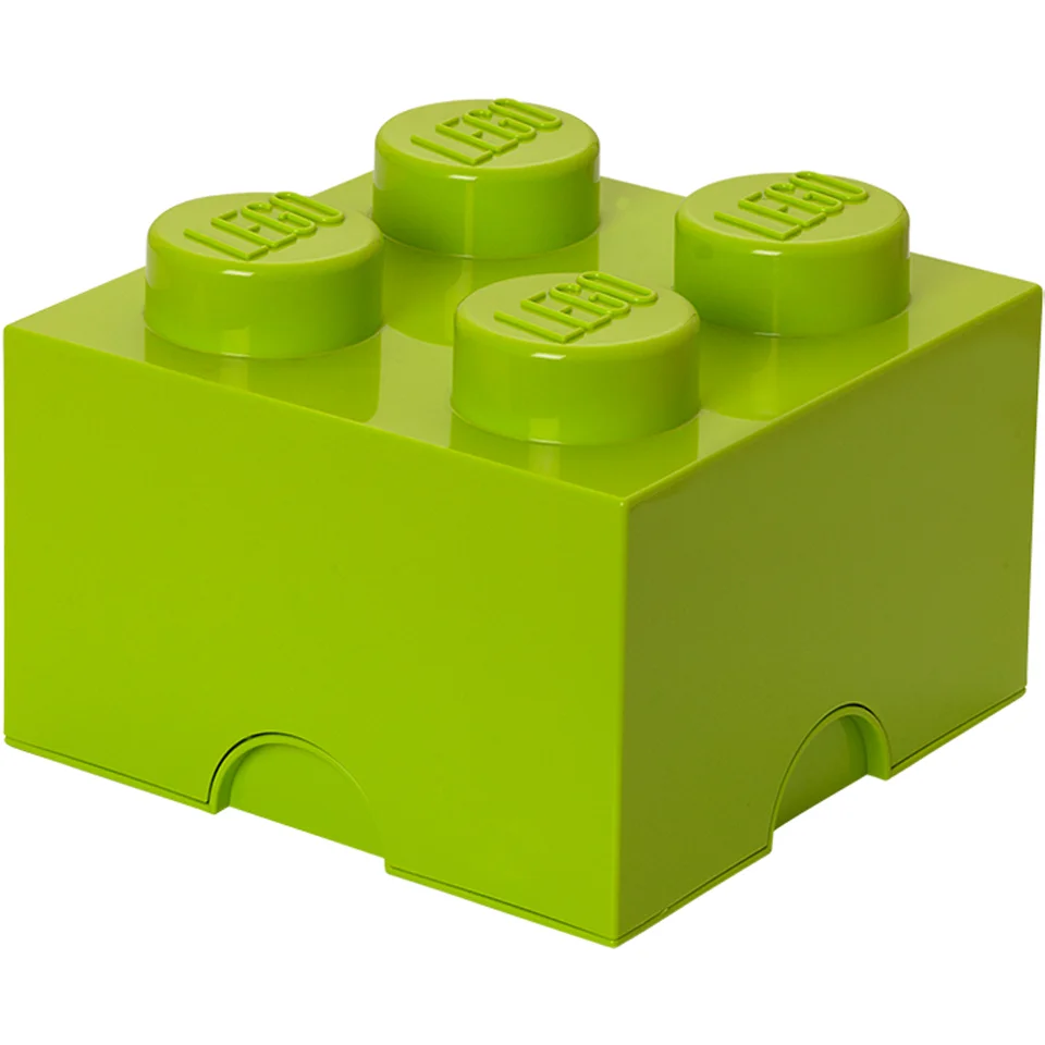 LEGO Storage Brick 4 - Light Green Image 1