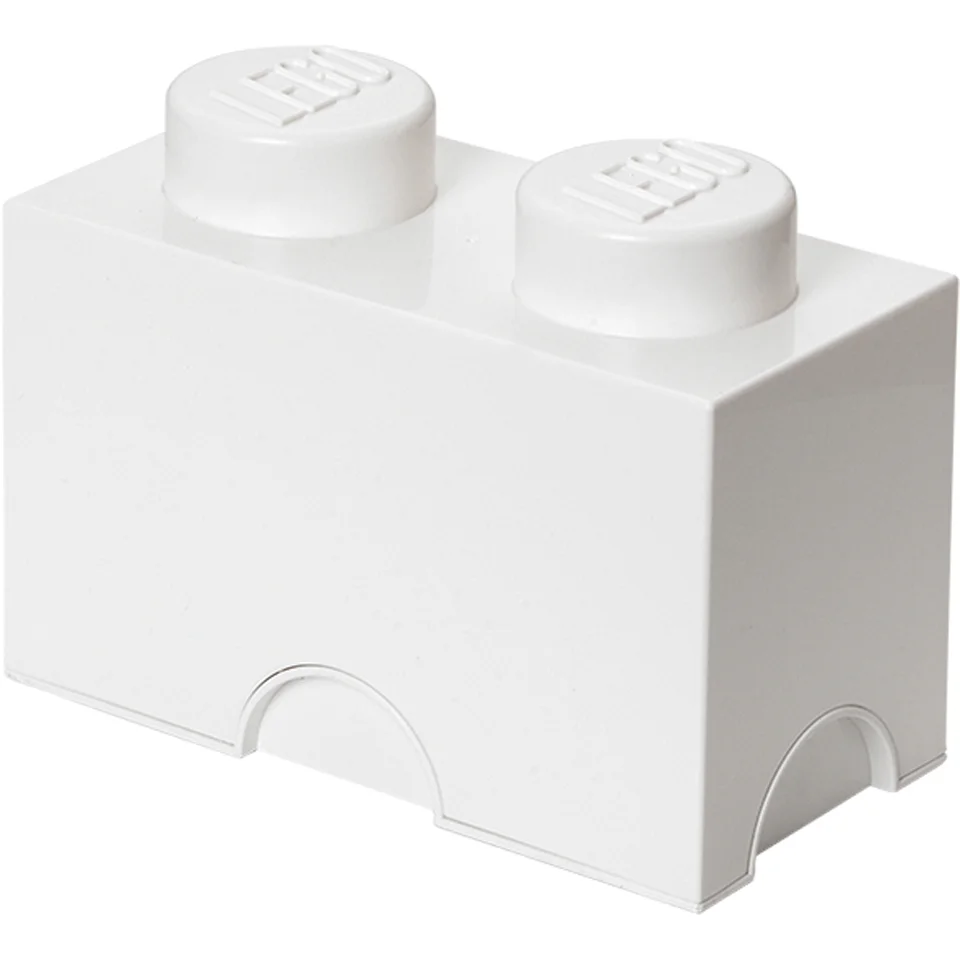 LEGO Storage Brick 2- White Image 1