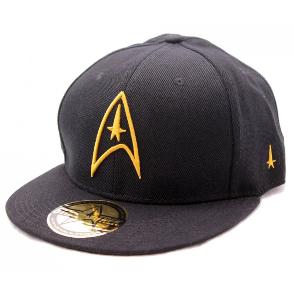 Star Trek Golden Starfleet Logo Baseball Cap Image 1