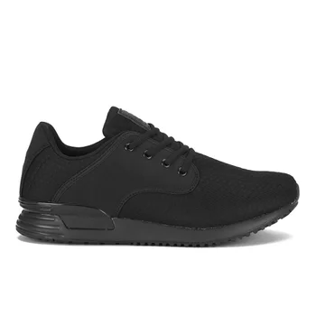 Crosshatch Men's Wallrun Trainers - Black
