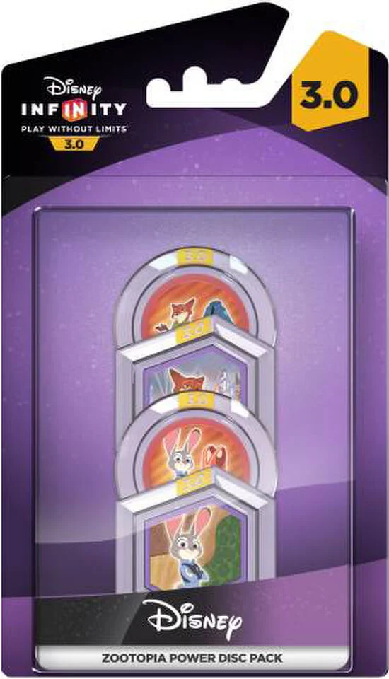 Disney Infinty 3.0: Zootropolis Power Disc Pack Image 1