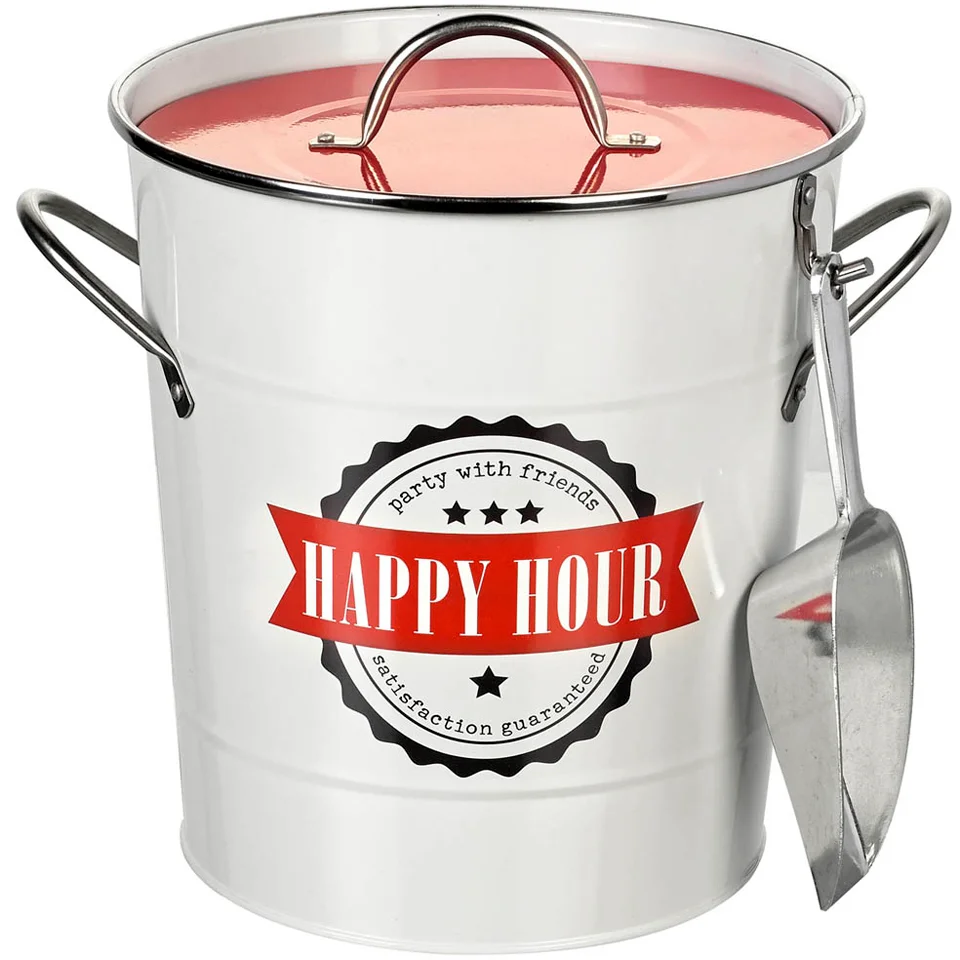 Parlane 'Happy Hour' Tin Ice Bucket Image 1