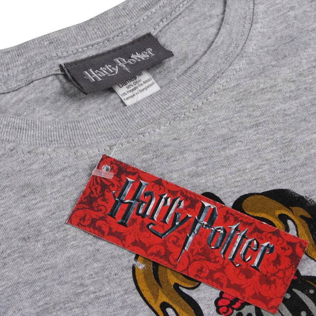 Harry Potter Women's Hogwarts Crest T-Shirt - Sport Grey
