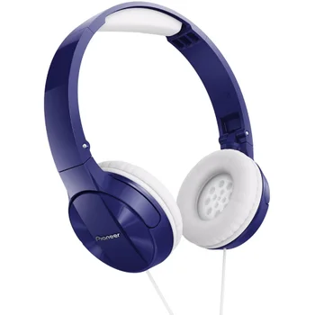 Pioneer SE-MJ503 Foldable DJ Style Headphones - Blue