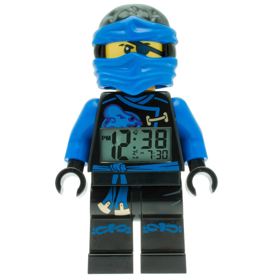 LEGO Ninjago Sky Pirates Jay Mini Figure Alarm Clock Image 1