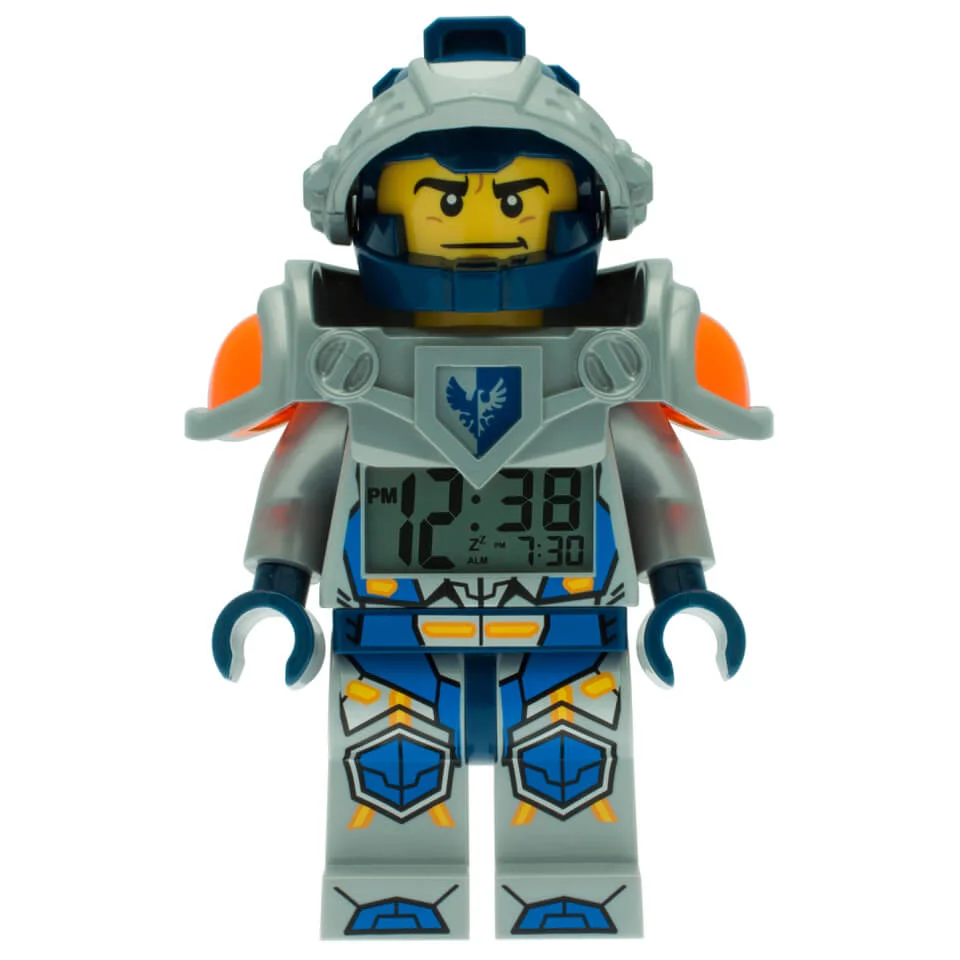 LEGO Nexo Knights Clay Mini Figure Alarm Clock Image 1