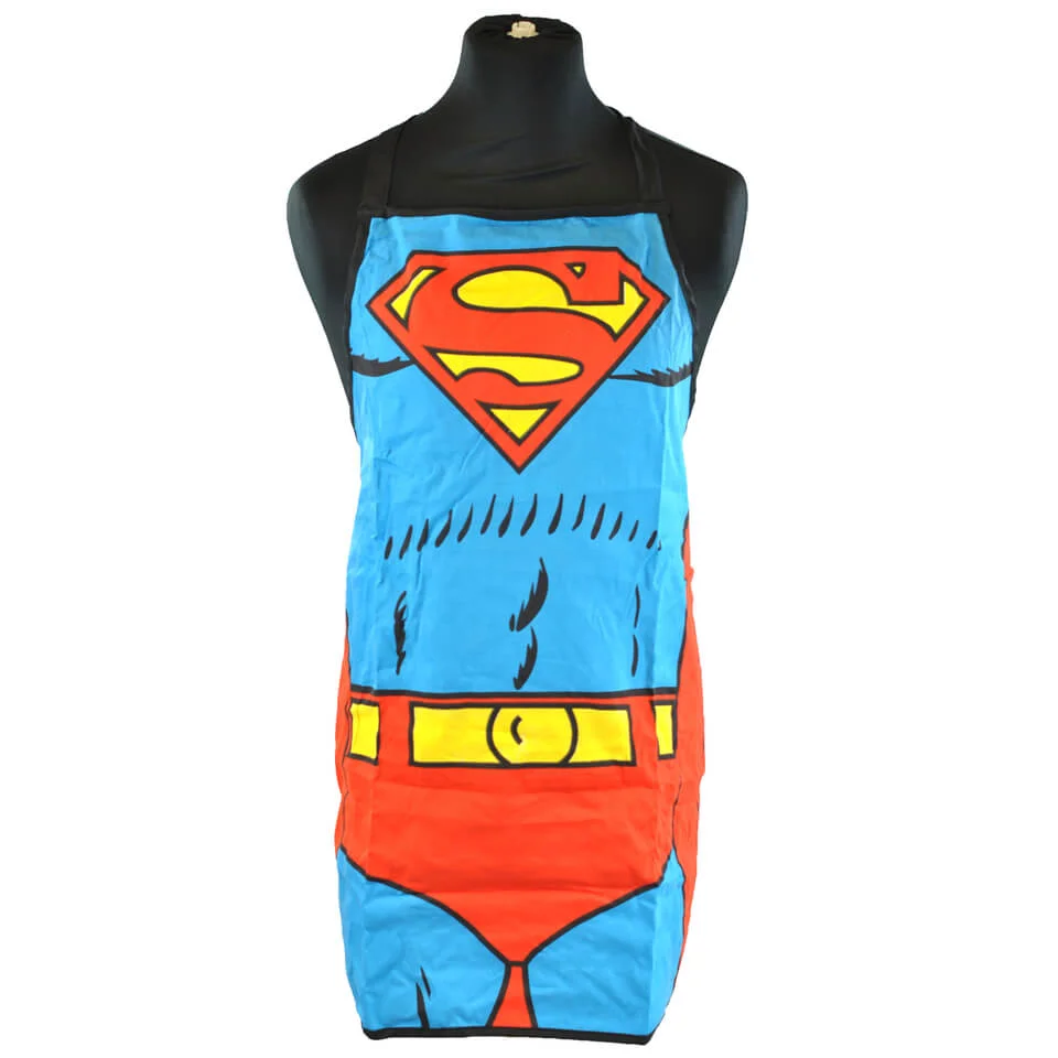 DC Comics Superman Apron in a Tube (6.5 x 28 x 6.5cm) Image 1