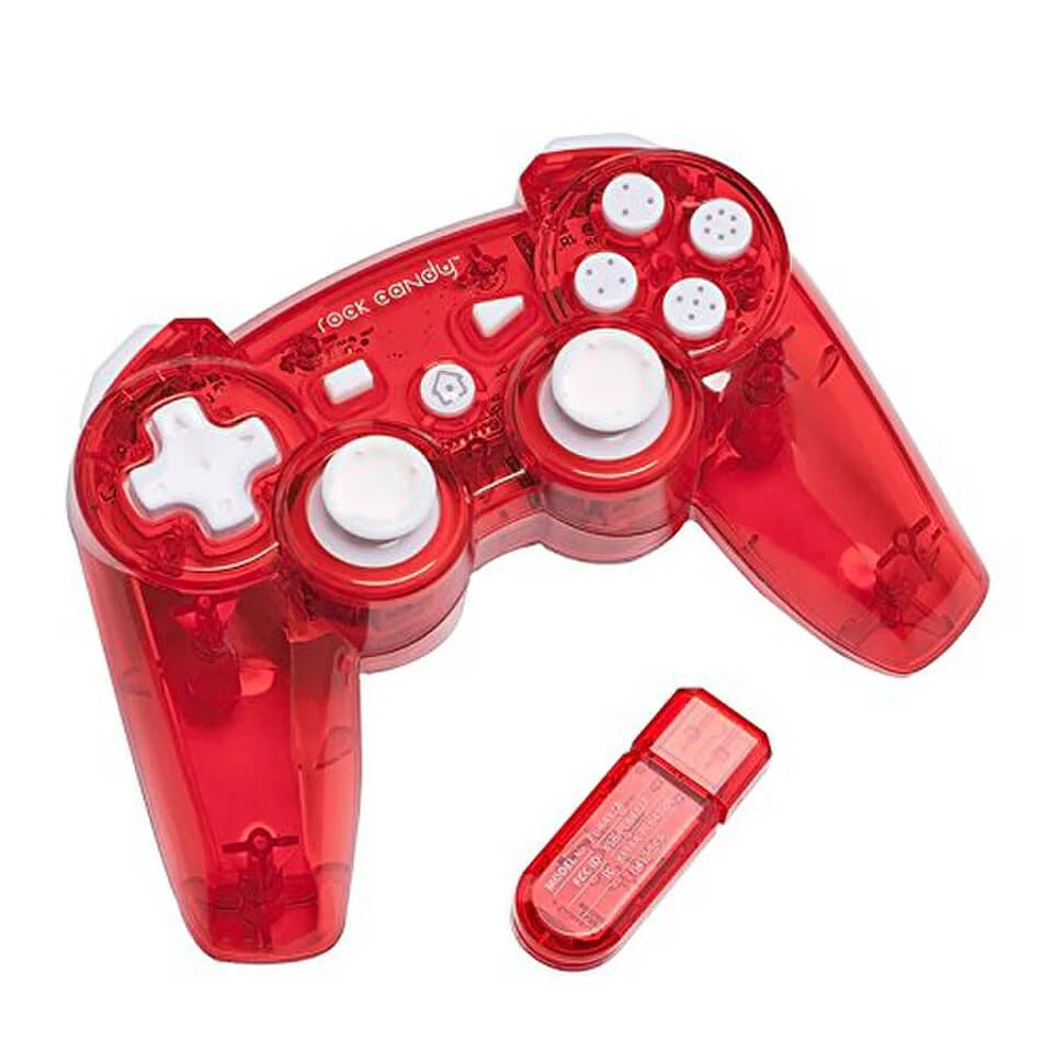 Rock Candy Wireless Playstation 3 Controller - Red Image 1