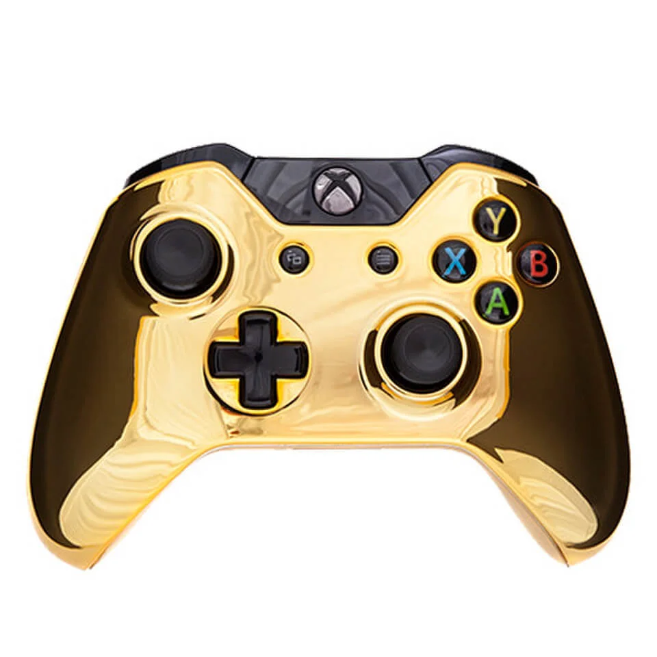 Xbox One Wireless Custom Controller - Chrome Gold Edition Image 1
